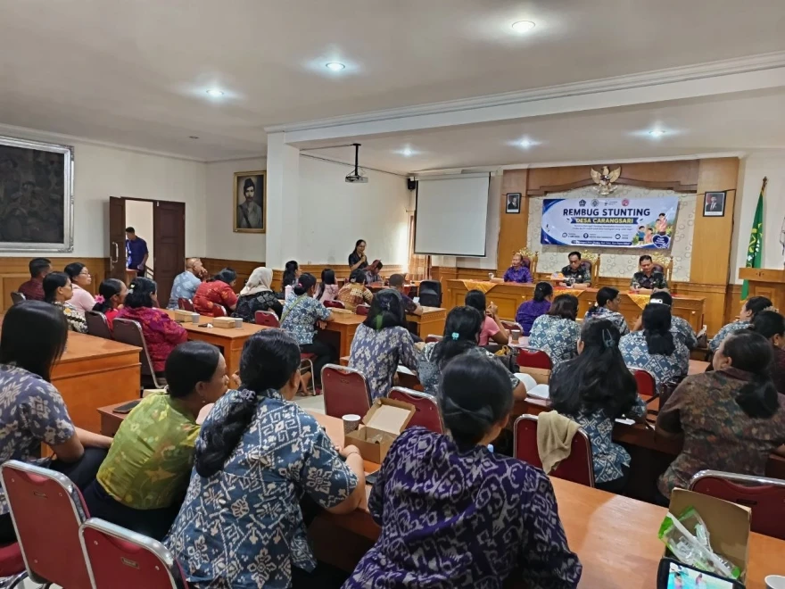 Desa Carangsari Gelar Rembug Stunting 2026, Perkuat Sinergi Percepatan Penurunan Stunting