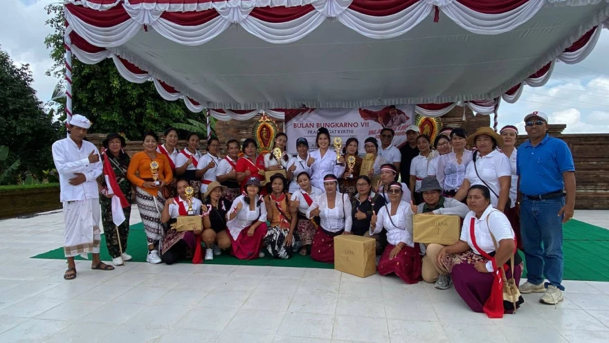 Peringatan Bulan Bung Karno 2025 di Desa Carangsari Berlangsung Meriah