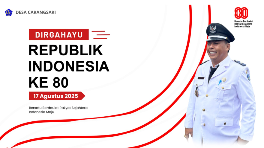 Dirgahayu ke-80 Republik Indonesia